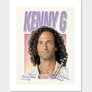 Kenny G / 90s Aesthetic Fan Art Design Posters and Art